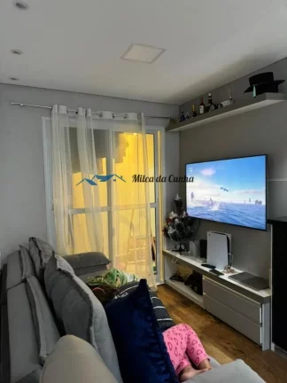Imagem Apartamento para Venda no Centro de Diadema, com 53m², 2 Dormitórios, 1 Suíte, 1 Vaga Livre, Terraço Gourmet