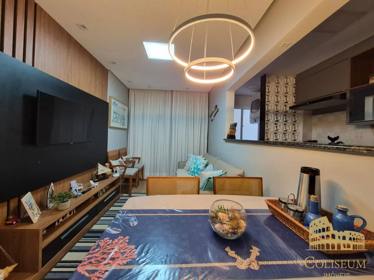 Imagem Apartamento com 2 dormitórios à venda, 62 m² por R$ 480.000,00 - Vila Assunção - Praia Grande/SP