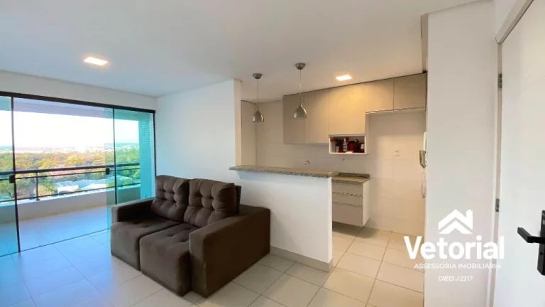 Imagem Apartamento moderno na Morada Nobre: 2 quartos, sendo 2 suítes, 2 salas, 2 vagas de garagem e 86m² em Barreiras-BA!