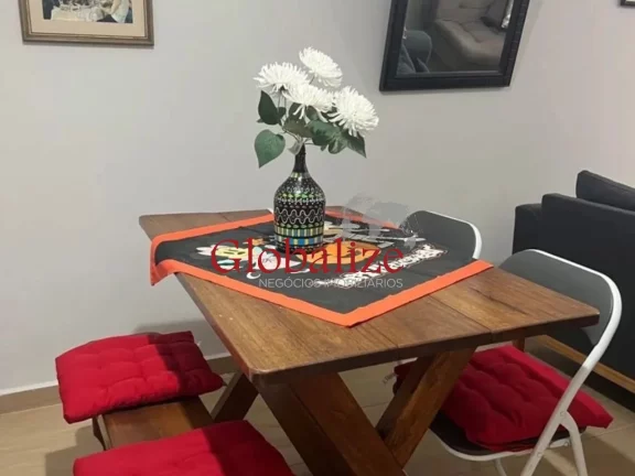 Imagem Apartamento á venda com 67m², 1 quarto, vada de garagem , frente mar por R$535.000,00 na Pompéia em Santos