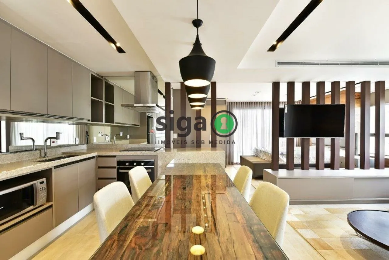 Imagem Apartamento para locação 104m² com 1 Dormitório sendo suíte localizado na Vila Nova Conceição/SP
