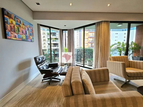 Imagem Apartamento com 2 dormitórios para alugar, 163 m² por R$ 25.084,00/mês - Itaim Bibi - São Paulo/SP