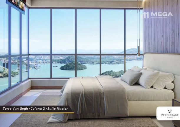 Imagem Apartamento com 4 dormitórios à venda, 257 m² por R$ 4.575.100,00 - Enseada do Suá - Vitória/ES