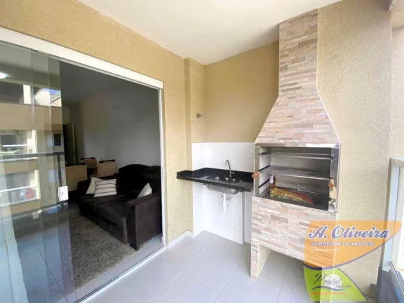 Imagem Lindo Apartamento - 02 Dormitórios ( 01 Suíte ) - Varanda Gourmet- Itaguá