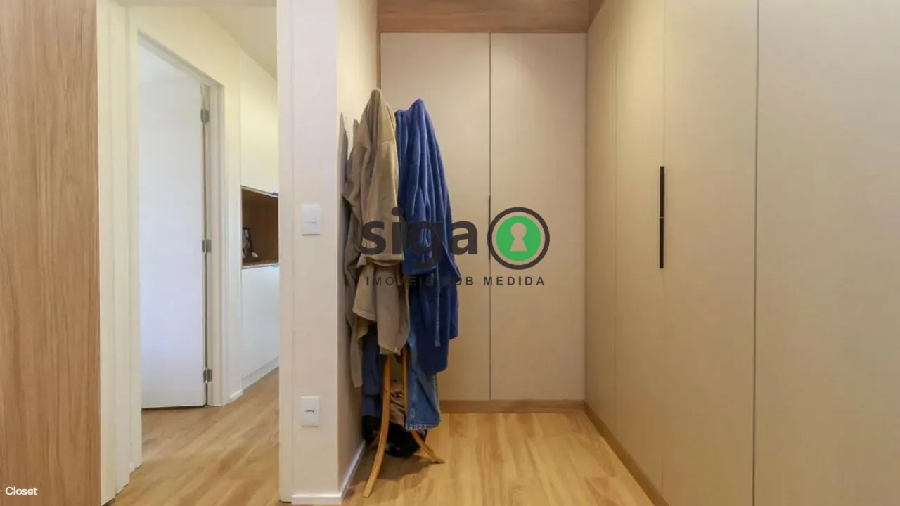Imagem Apartamento mobiliado com 3 dormitórios e lazer completo no Brooklin.