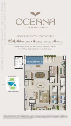 Imagem Lançamento Oceana Riviera de São Lourenço - Construtora Sobloco