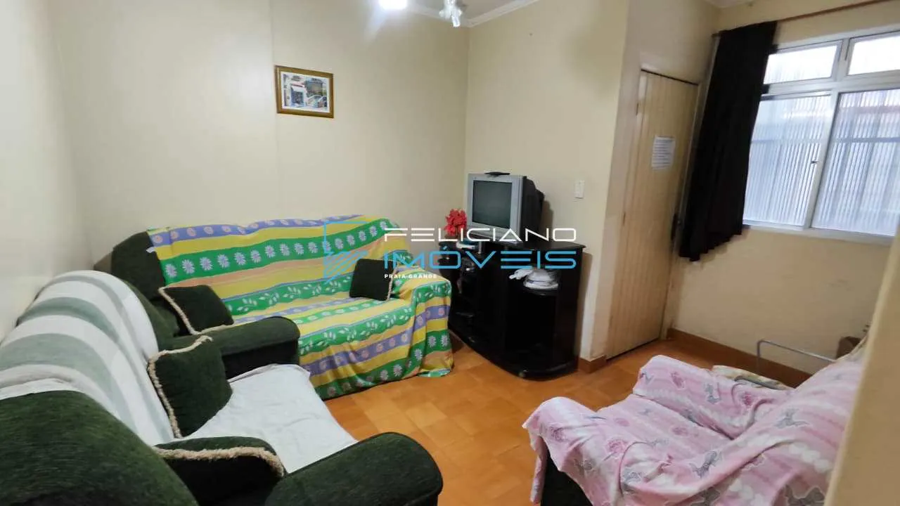 Imagem Apartamento com 1 quarto, Canto do Forte, Praia Grande - R$ 285 mil, Cod: 7446
