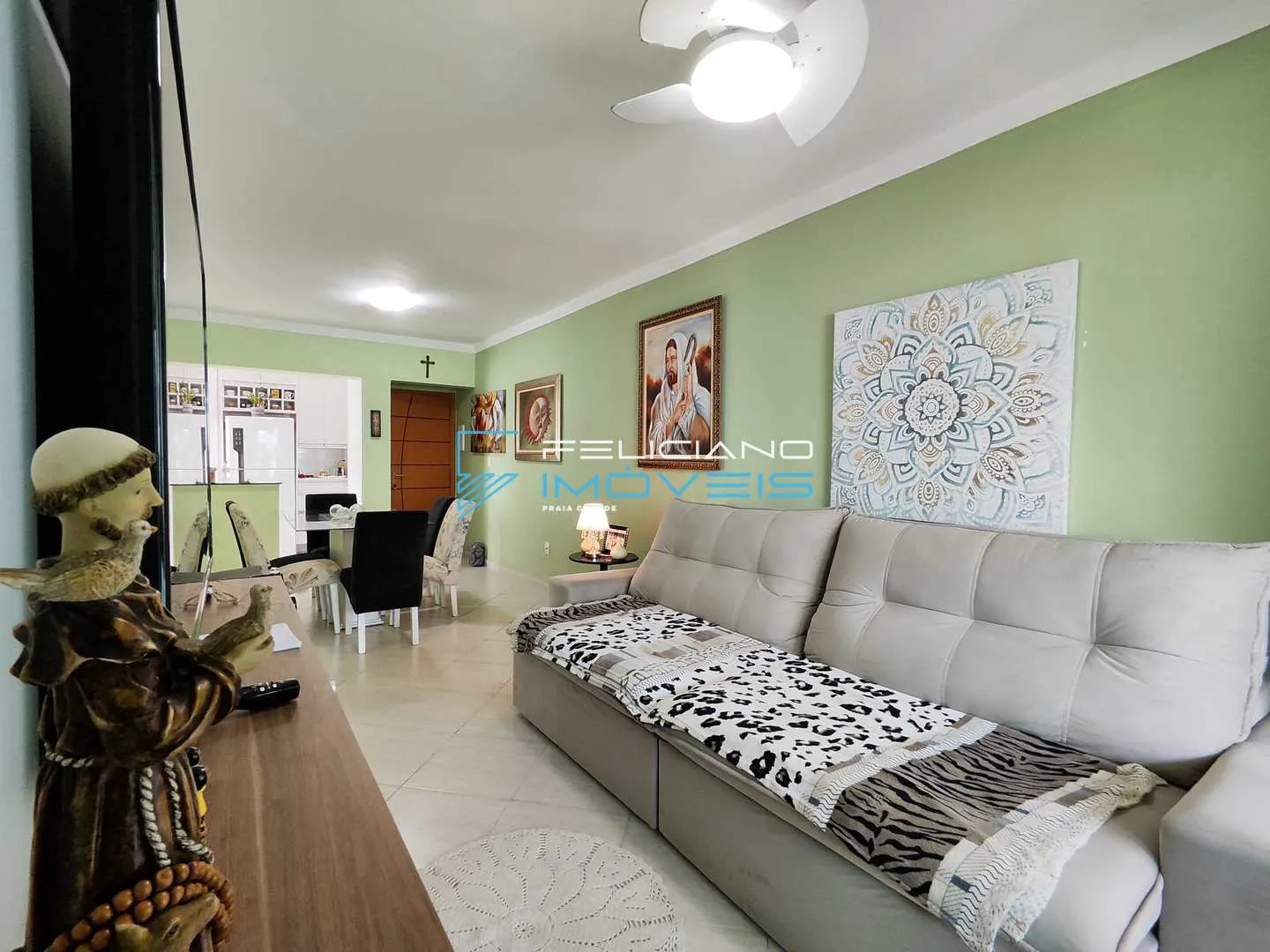 Foto do imóvel Apartamento com 2 dorms, Aviação, Praia Grande - R$ 542 mil, Cod: 4174 em Rua Monte Castelo