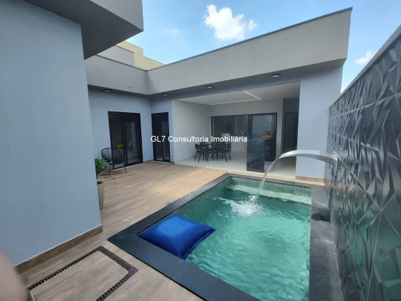 Imagem Casa Com Piscina 3 Suítes Sendo uma com Closet, Condomínio Dona Maria Jos?(C) Indaiatuba SP