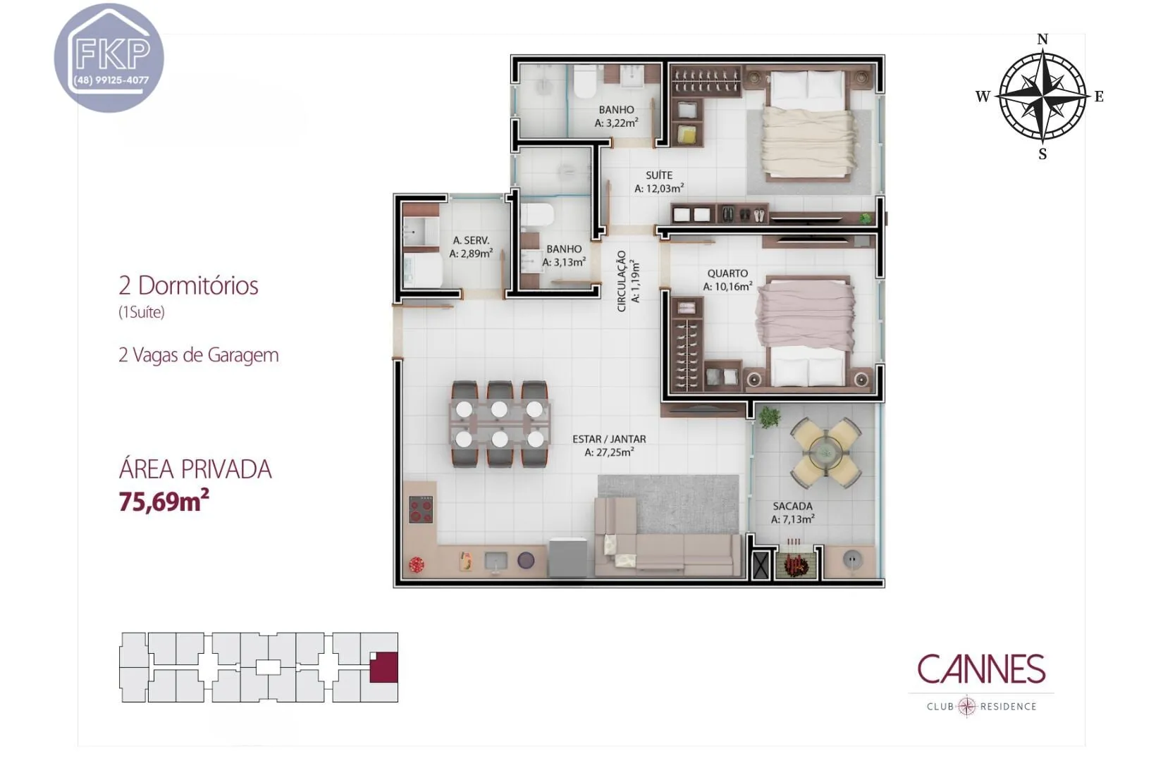 Imagem Apartamento 2 dormitórios!