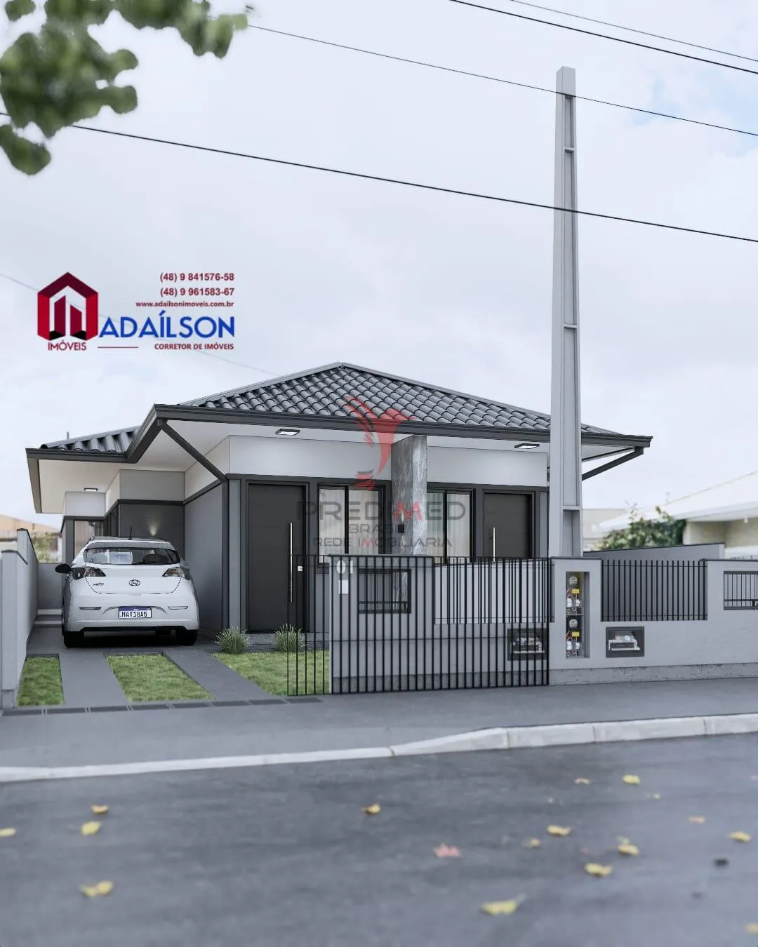 Imagem Casa com 2 Quartos um suíte 2 banheiros à Venda, por R$ 395.000