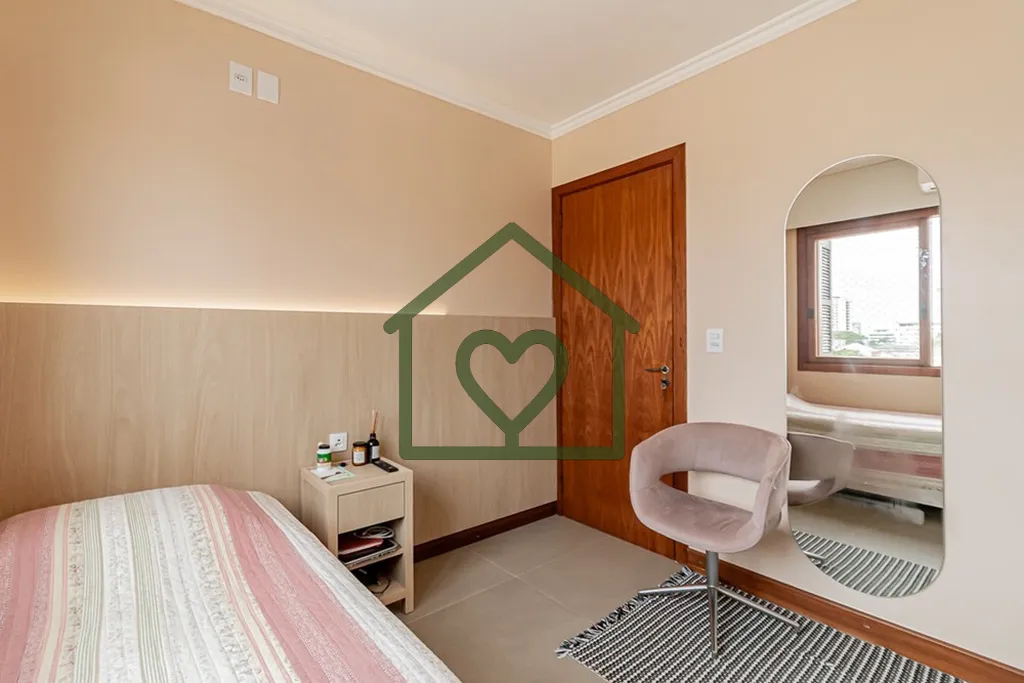 Imagem Apartamento com 96 metros de área privativa, 3 dormitórios, sendo uma suíte com closet, banheiro ...