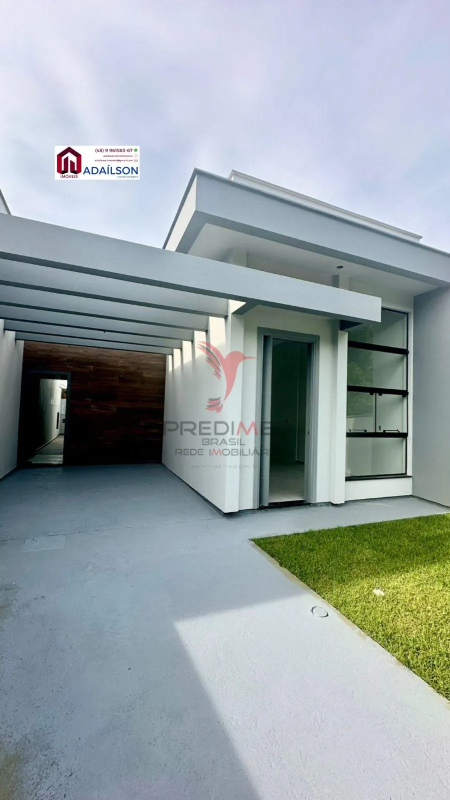 Imagem Casa Geminada no loteamento Bosque São José -SC / R$ 415,990.00
