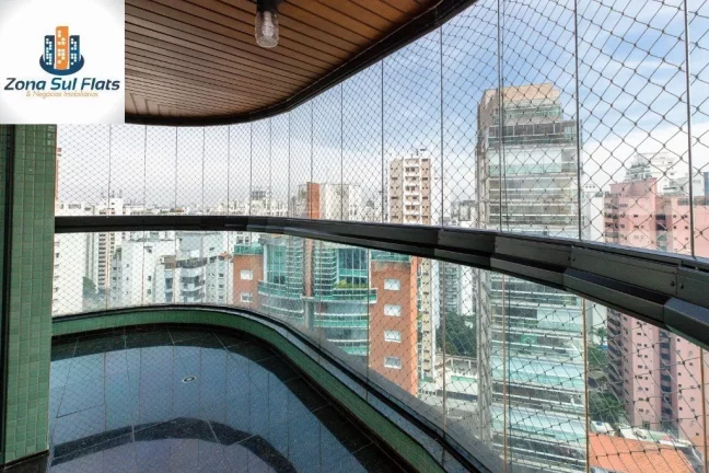 Imagem Apartamento Alto Padrão à Venda em Moema Com 4 Suítes e 4 Vagas - Varanda Gourmet