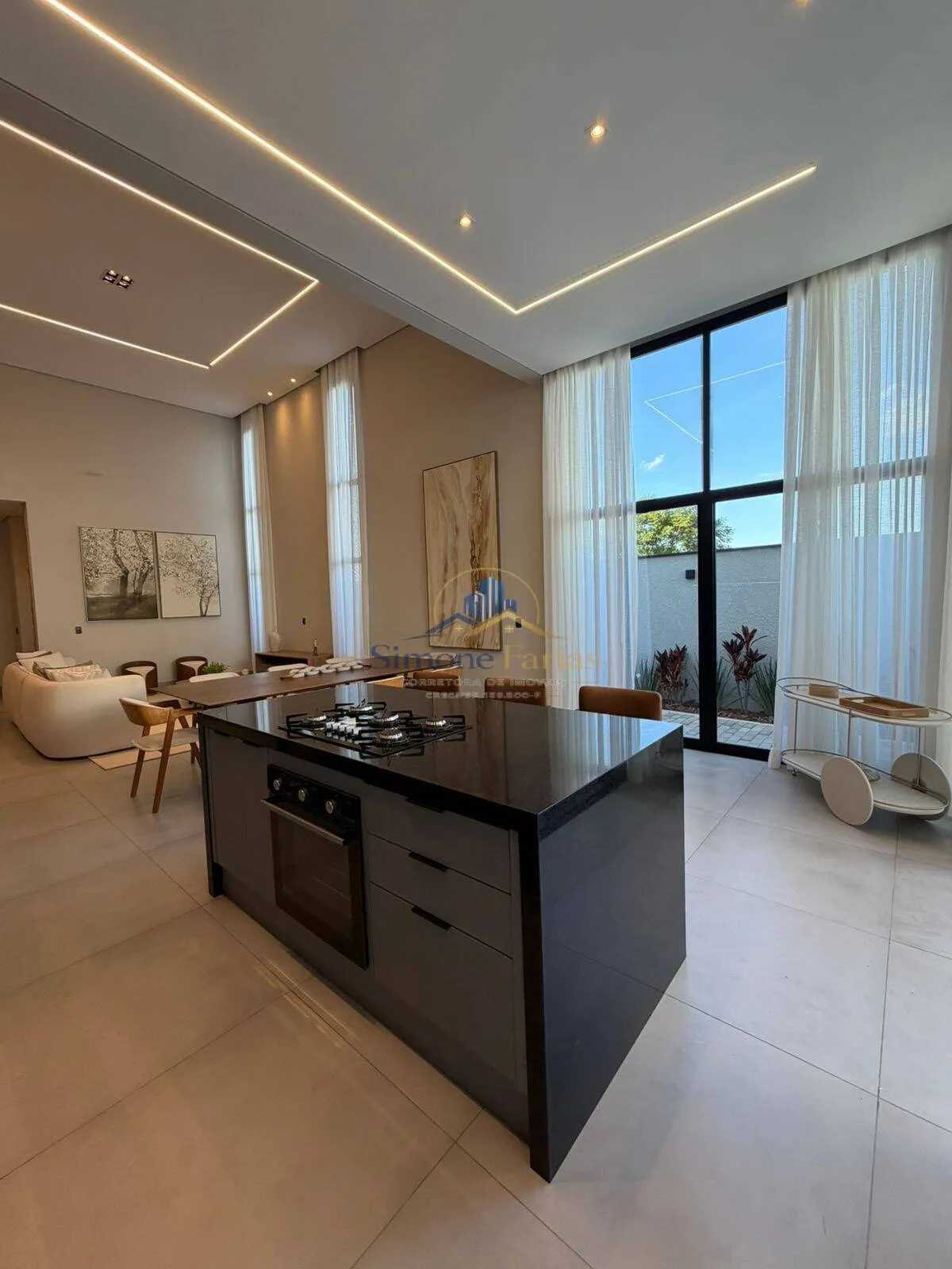 Imagem Casa térrea nova à venda no condomínio Alphaville Nova Esplanada 4