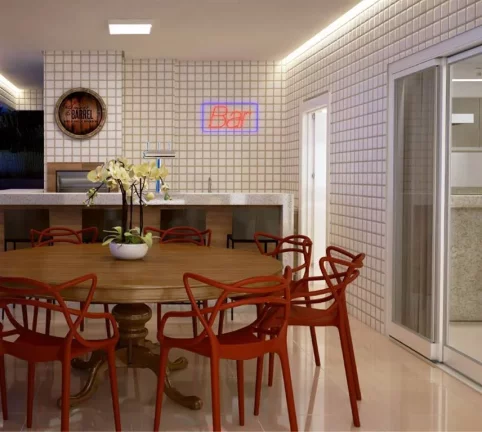Imagem APARTAMENTO COM 80.37 m² - AVIACAO - PRAIA GRANDE SP