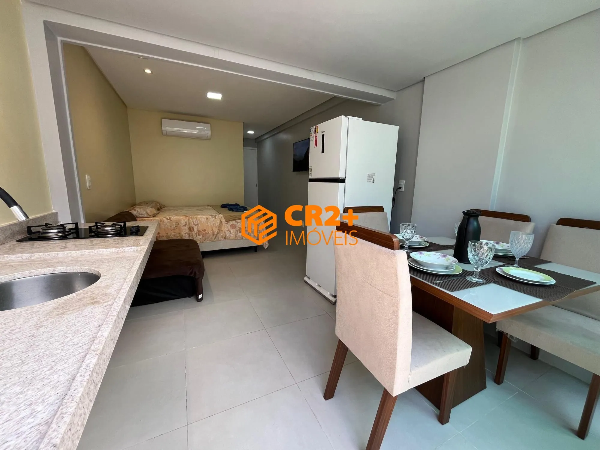 Imagem Vendo Flat Rooftop 32m2, pé na areia, Centro Tamandaré.