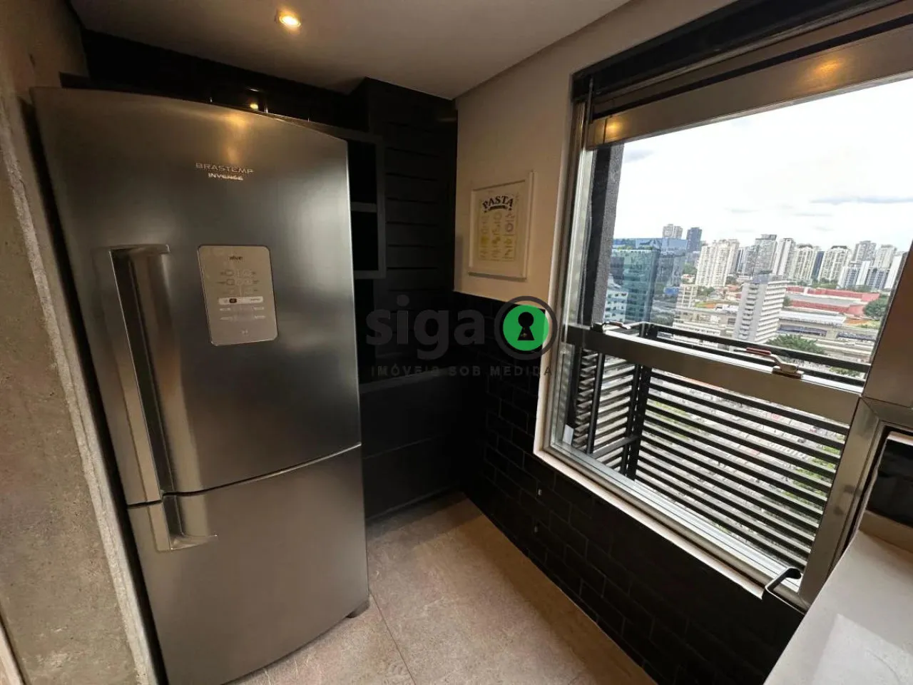 Imagem Apartamento no Brooklincom, 90 metros, 1 Dormitório, 2 Vagas