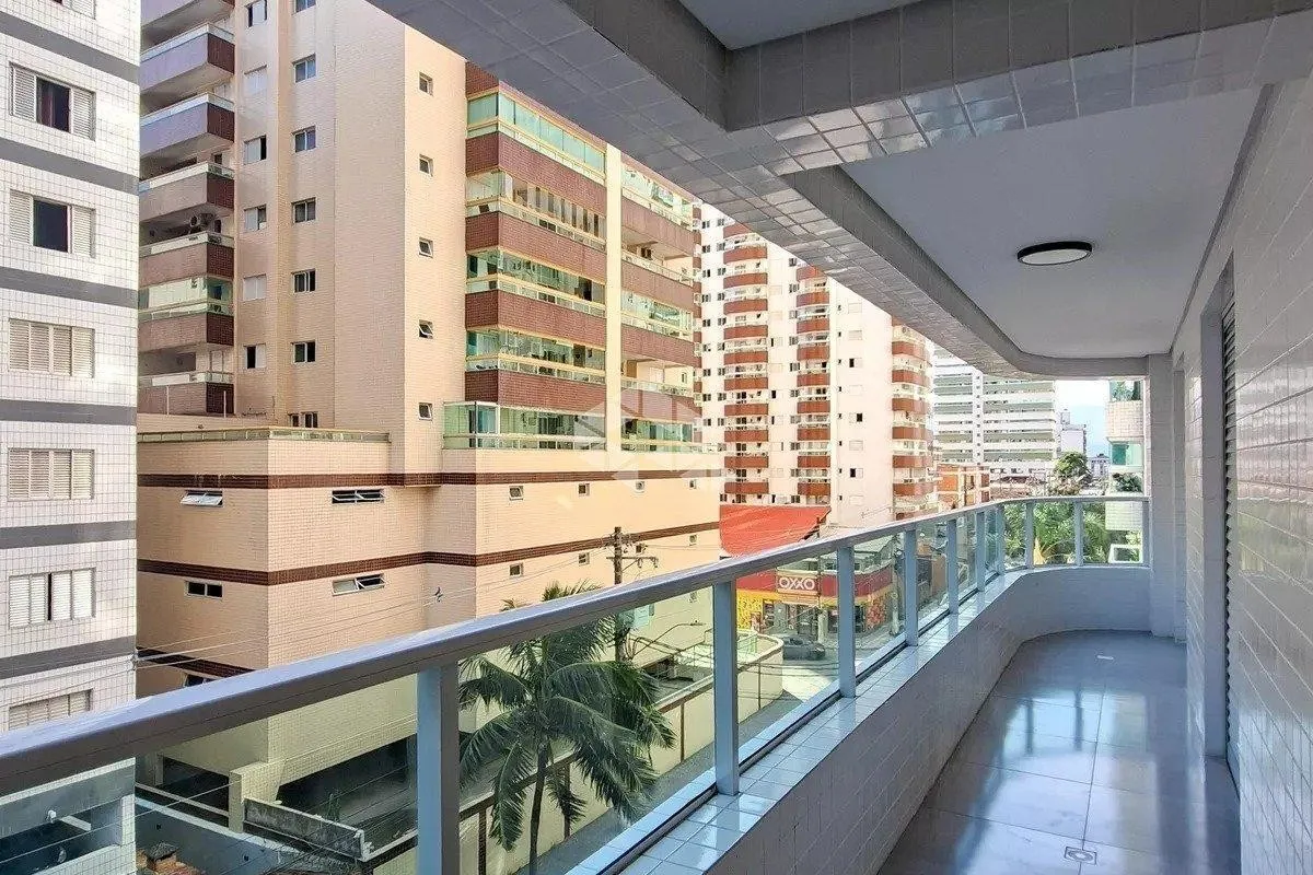 Imagem Apartamento para Venda em Praia Grande, Ocian, 2 dormitórios, 1 suíte, 1 banheiro, 1 vaga