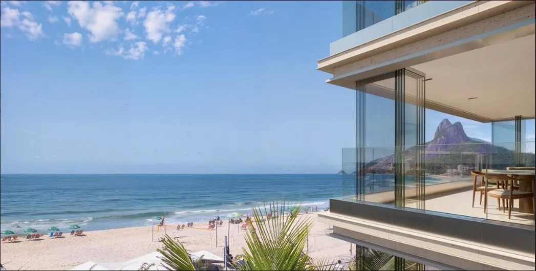 Imagem Mar Delfim Moreira 120 Apartamentos de Luxo no Leblon
