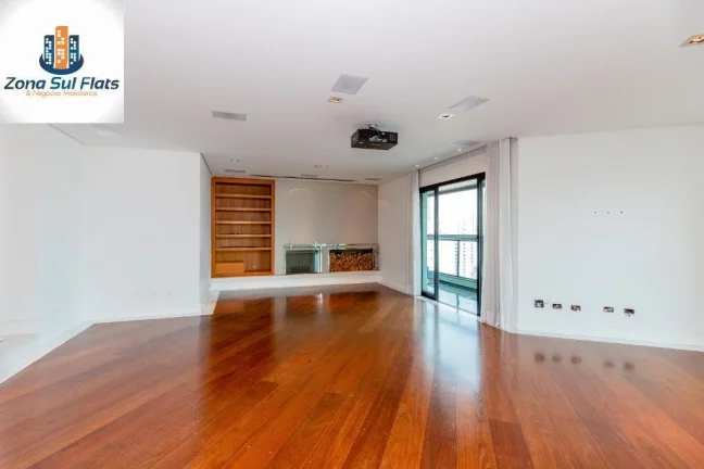 Imagem Apartamento Alto Padrão à Venda em Moema Com 4 Suítes e 4 Vagas - Varanda Gourmet
