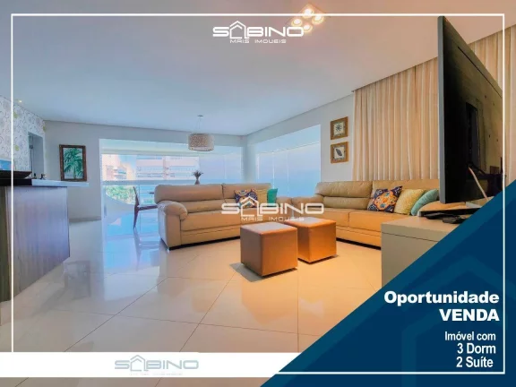 Foto do imóvel Apartamento à venda, com 3 dormitórios 2 Suítes 141m² 3 vagas- Riviera de São Lourenço - Bertioga/SP