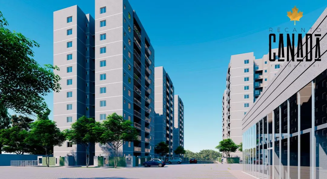 Imagem Apartamento com Suíte e Churrasqueira na sacada, no Bairro Canadá, Cascavel - Em Obras