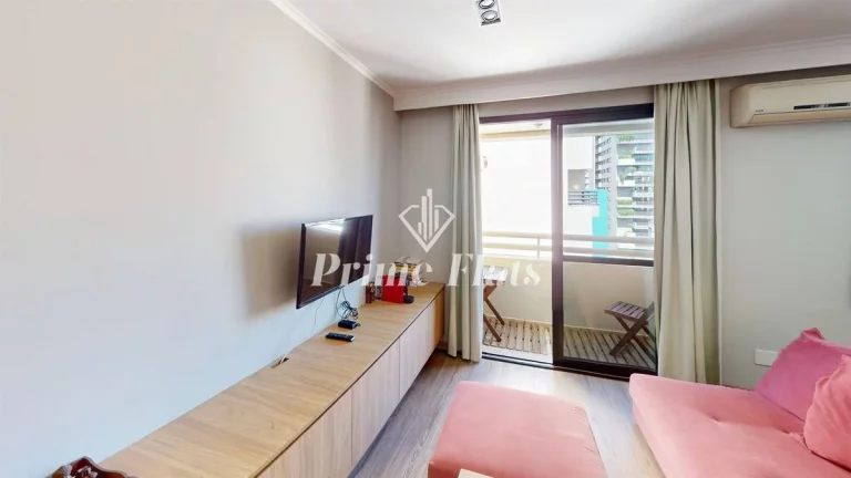 Imagem Flat disponível para locação no Hotel Slaviero Essential São Paulo Ibirapuera, com 35m², 1 dormitório e 1 vaga
