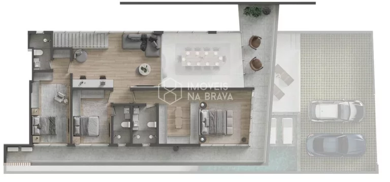 Imagem APARTAMENTO A VENDA - FRENTE MAR - SENSE PRAIA BRAVA - 4 SUITES E 4 VAGAS -ITAJAI/SC