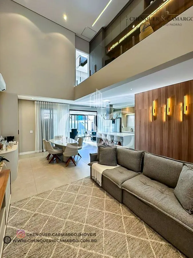 Imagem Casa porteira fechada à venda no Reserva Ermida Jundiaí, 237m², 3 suítes e automatizada