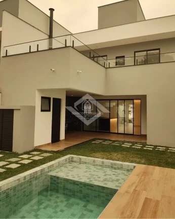 Imagem Casa de 3 suites, área gourmet e piscina, 251 m². Grand Park - Campo Grande