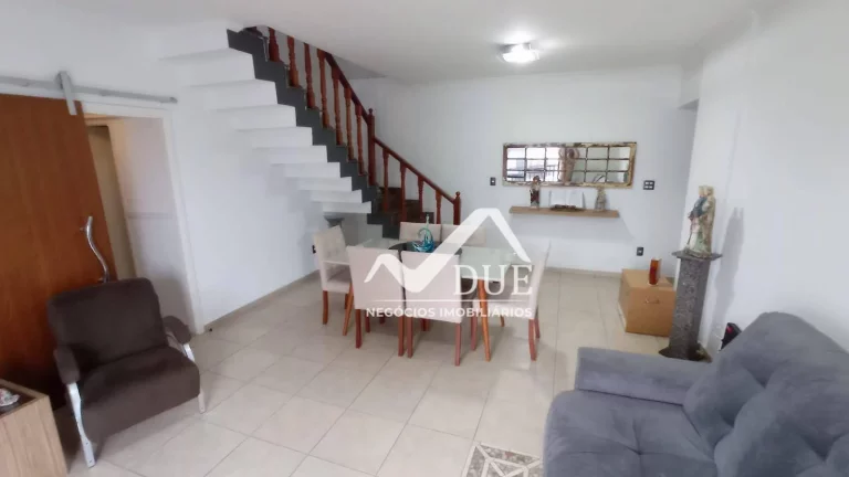 Imagem Cobertura duplex com 4 quartos, churrasqueira e piscina privativa à venda, 350 m² por R$ 1.400.000 - Aparecida - Santos/SP