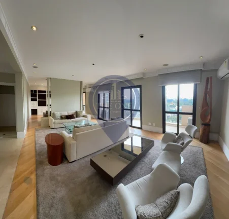Imagem Apartamento luxuoso para venda ou locação em Moema, São Paulo-SP: 6 quartos, 4 suítes, 3 salas, 6 banheiros, 6 vagas, 313m².