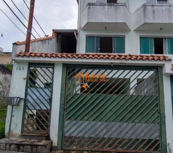 Foto do imóvel Sobrado com 3 dormitórios à venda por R$ 775.000 - Jardim Flor da Montanha - Guarulhos/SP