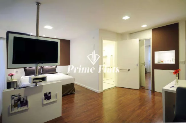 Imagem Flat para venda no Mercure São Paulo Paraiso Hotel, com 1 dormitório e 1 vaga de garagem