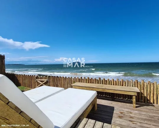 Imagem Casa Frente Mar para Temporada em Armação dos Búzios / RJ no bairro Praia Rasa
