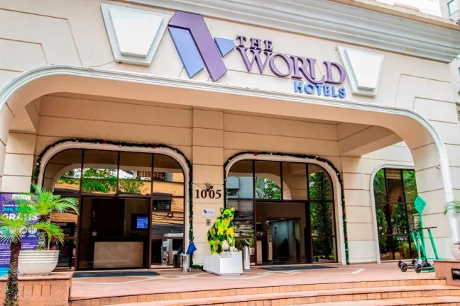 Imagem Flat disponível para venda no The World Hotels na Vila Olímpia, com 30m², 1 dormitório e 1 vaga