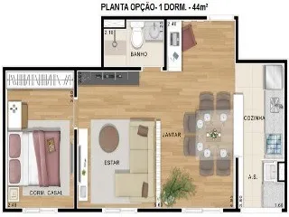 Imagem Condomínio Ello Club Itaquera São Paulo, apartamento à venda com 2 quartos em Itaquera São Paulo Sp
