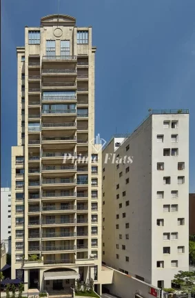 Imagem Flat disponível para venda no George V Residence Casa Branca no Jardim Paulista, com 62m², 1 dormitório e 1 vaga