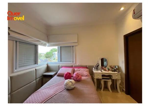Imagem Luxuosa Casa em Condomínio à Venda em Ribeirão Preto-SP, Jardim Cybelli: 4 Quartos, 4 Suítes, 1 Sala, 5 Banheiros, 4 Vagas, 266,10 m².