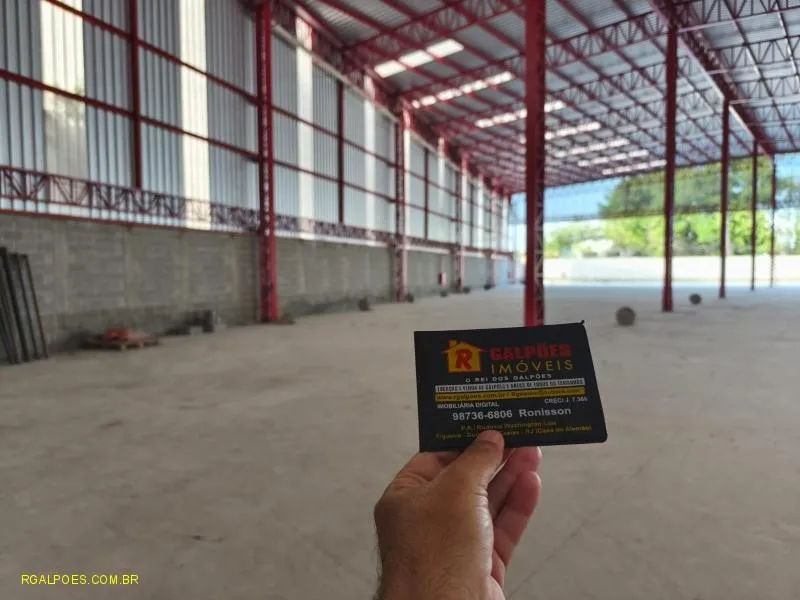 Imagem Galpão para Venda em DUQUE DE CAXIAS, Chácaras Rio-petrópolis, 2 banheiros