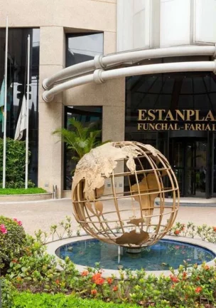Imagem Flat disponível para venda no Estanplaza Funchal Faria Lima, com 28m², 1 dormitório e 1 vaga