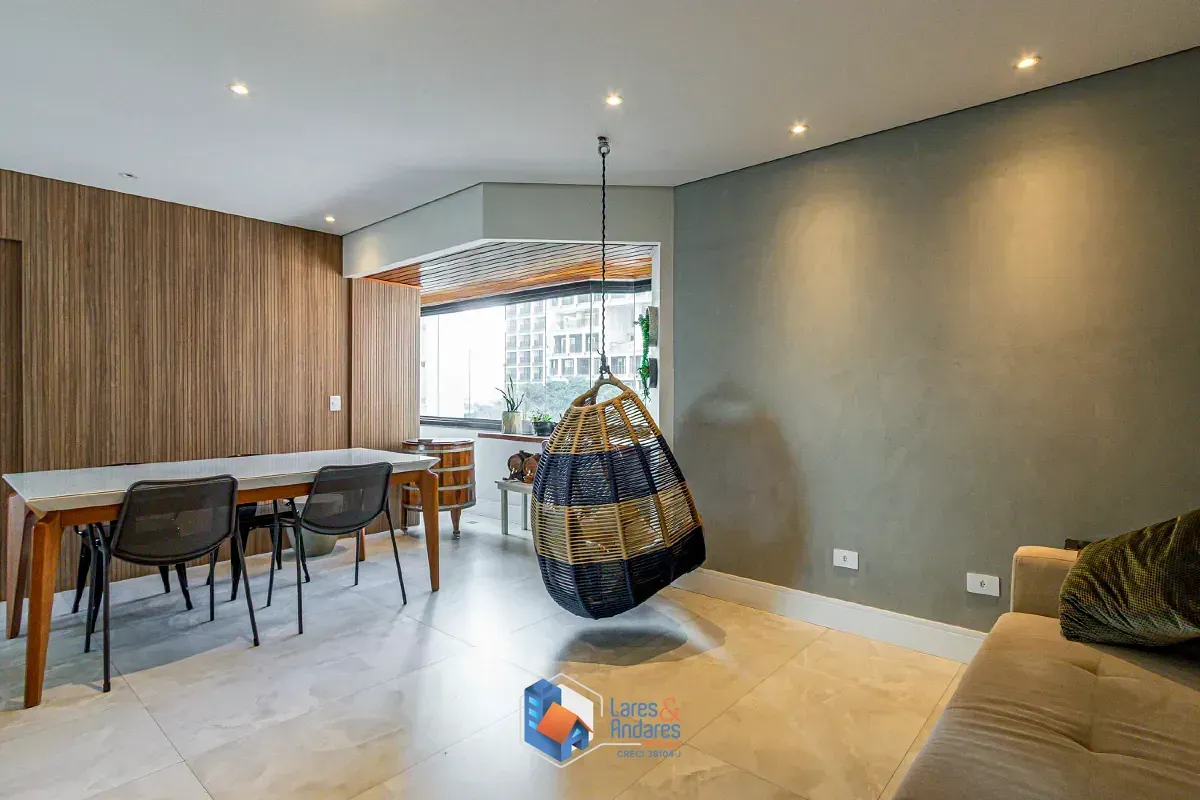 Imagem Apartamento para venda em Campo Belo com 3 quartos, sendo 1 suíte, 113m²