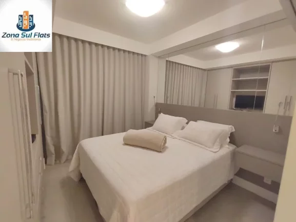 Imagem Apartamento à Venda No Brooklin Com 1 Suíte e 1 Vaga - Mobiliado e Equipado