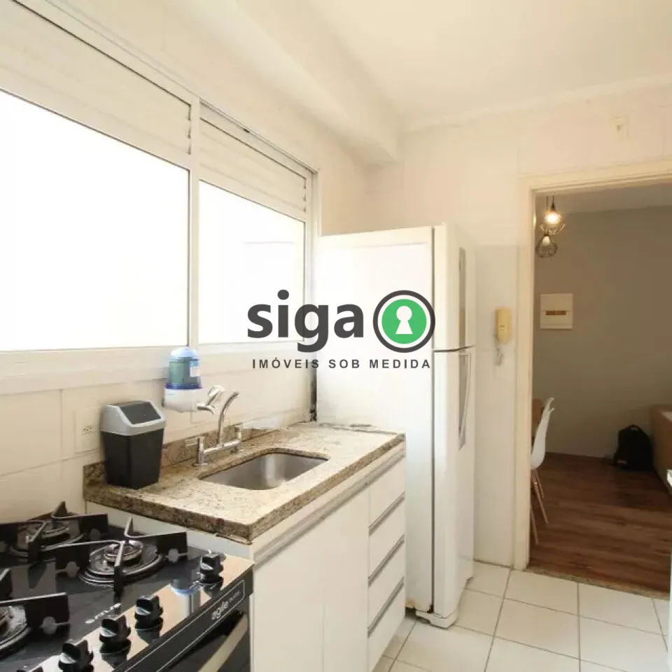 Imagem Apartamento mobiliado com 2 quartos e lazer completo em São Paulo.