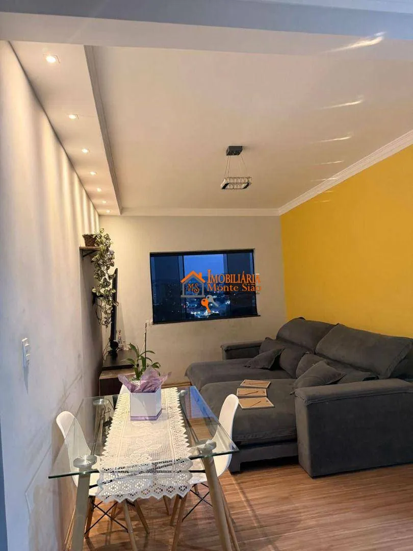 Imagem Apartamento com 2 dormitórios à venda, 74 m² por R$ 270.000,00 - Jardim Santa Mena - Guarulhos/SP
