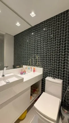 Imagem ? Apartamento Decorado à Venda no Aquárius | 3/4 | 2 Suítes | 145m² | 3 Vagas