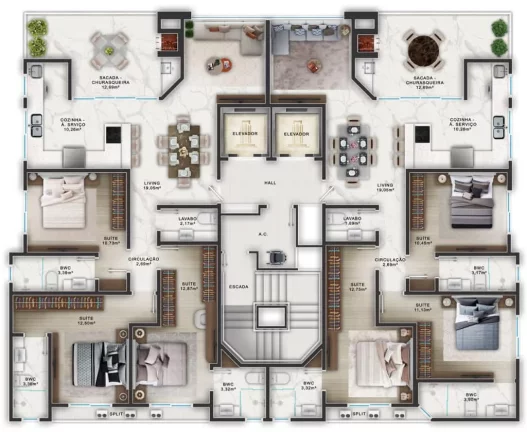 Imagem APARTAMENTO RESIDENCIAL em Itapema - SC, Centro