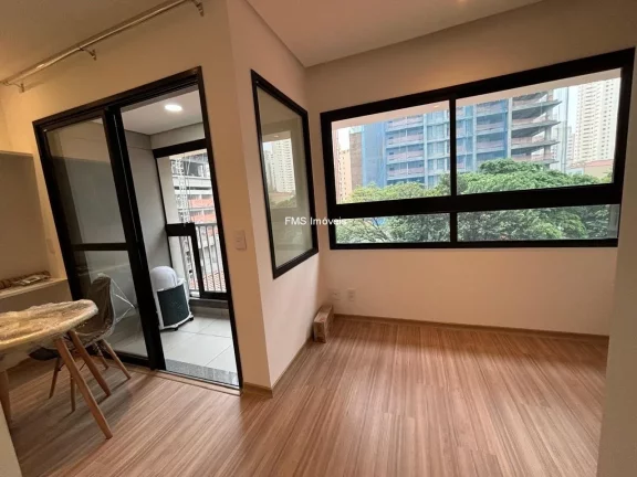 Imagem Apartamento para venda em São Paulo-SP, Pinheiros: 1 quarto, 1 sala, 1 banheiro, 24m² de área.