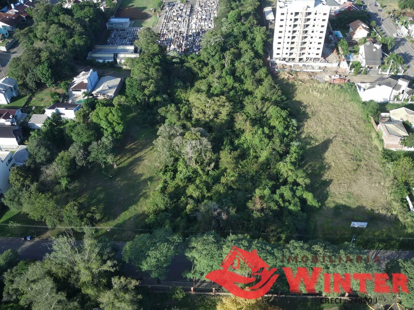 Imagem Lote de frente ao Parque Municipal.